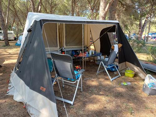 Zo goed als nieuwe Combi Camp flexi tent&trailer 2022, Caravans en Kamperen, Vouwwagens, tot en met 6, Ophalen of Verzenden