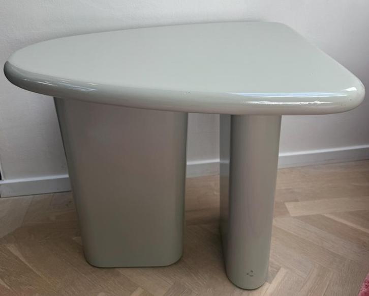 bijzettafel lak mintgroen, Huis en Inrichting, Tafels | Bijzettafels, Zo goed als nieuw, Overige vormen, 45 tot 60 cm, Minder dan 55 cm