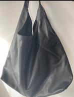 Zwarte draagtas van imitatieleer voor dames, Ophalen of Verzenden, Zo goed als nieuw