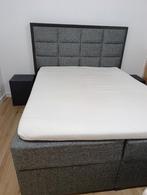 Boxspring 160x200 €200 Levering+Matras GRATIS 0488790706, Ophalen, Gebruikt, Tweepersoons, 200 cm