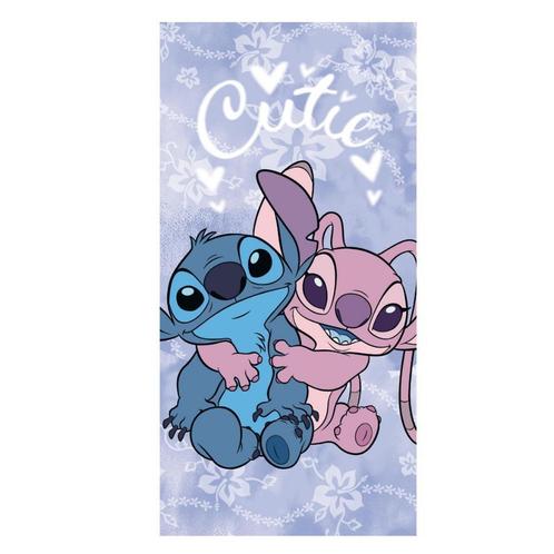 Stitch en Angel Badlaken - Sneldrogend - Disney, Kinderen en Baby's, Kinderkleding | Kinder-zwemkleding, Nieuw, Zwem-accessoire