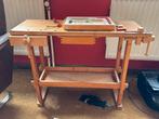 Kinderwerkbank met kinderwerkmateriaal, Ophalen, Gebruikt, Knutselen