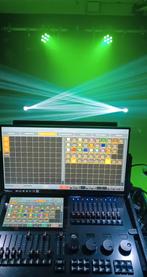 Showtec Lampy 20 2U – Console DMX + Flycase + Lampes régie –, Ophalen, Zo goed als nieuw, Licht, Geluidgestuurd