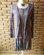 (26)-robe + gilet femme t.38 mauve - mais ou est le soleil -, Maat 38/40 (M), Mais ou est le soleil, Paars, Ophalen of Verzenden