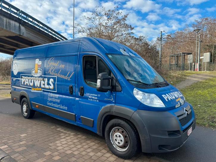 Citroën Jumper 3.0L * Maxi L4 H2 * 199990 Km Carpass OK * AC, Autos, Camionnettes & Utilitaires, Entreprise, Achat, ABS, Airbags