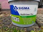 Sigma Wallprimer plus wit, Doe-het-zelf en Bouw, Ophalen, 5 tot 10 liter, Wit, Nieuw