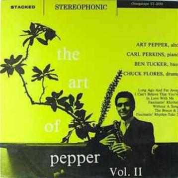 ART PEPPER - THE ART OF PEPPER VOL 2 (OMEGA RECORDINGS YS 19 beschikbaar voor biedingen