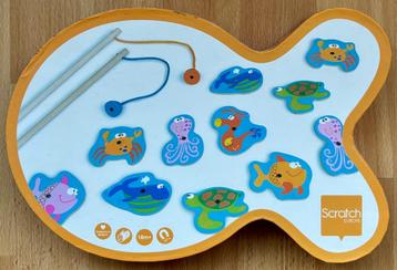 Sinterklaas - Prachtig visspel met 2 hengels en magneten beschikbaar voor biedingen