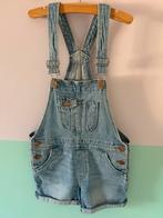 Korte jeans salopette H&M maat 110 (4-5 jaar), Gebruikt, Meisje, H&M, Ophalen