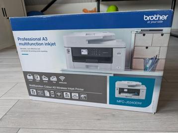 Imprimante à jet d'encre A3 Brother MFC-J5340DW, Neuf, PictBridge, Copier, All-in-one