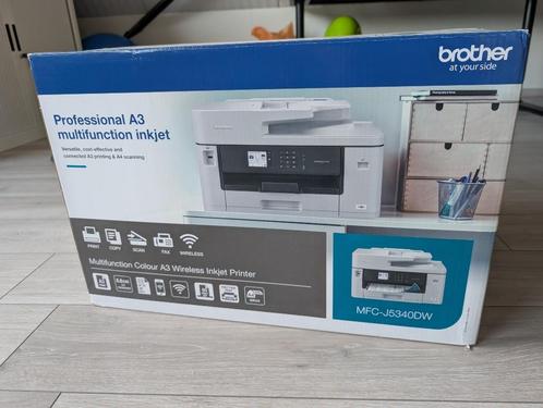 Brother MFC-J5340DW inkjet scanner A3-printer, Computers en Software, Printers, Nieuw, All-in-one, Inkjetprinter, Faxen, Kleur printen