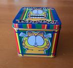 Vintage Spaarpot van Garfield uit blik, Verzamelen, Ophalen of Verzenden, Gebruikt, Overige, Overige merken
