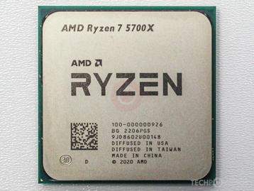 CPU AMD Ryzen 5700X 8C/16T Max. 4,6 GHz-aansluiting AM4 65 W