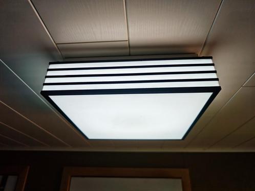Retro plafondverlichting in Space Age stijl, Huis en Inrichting, Lampen | Plafondlampen, Gebruikt, Kunststof, Ophalen of Verzenden