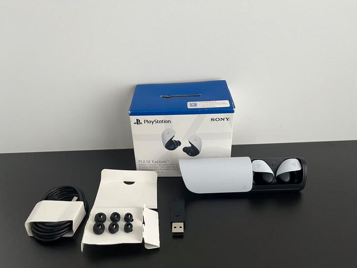 Playstation Pulse Explore Oortjes (Bijna Nieuw), Games en Spelcomputers, Spelcomputers | Sony PlayStation 5, Zo goed als nieuw