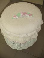 Rieten linnen mand, Ophalen, Mand