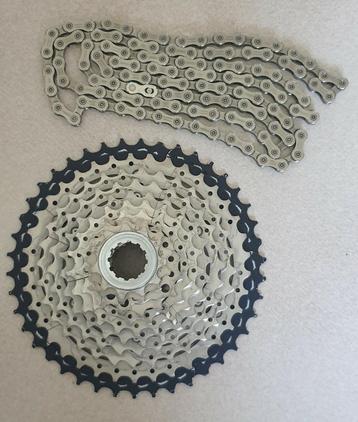 Cassette + ketting cshg500 10s  beschikbaar voor biedingen