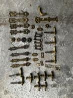 Poignées de portes anciennes, Enlèvement, Utilisé, Cuivre ou Laiton, Loquet ou Poignée