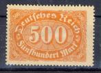 Deutsches Reich 1922 - nr 223 *, Verzenden, Duitse Keizerrijk