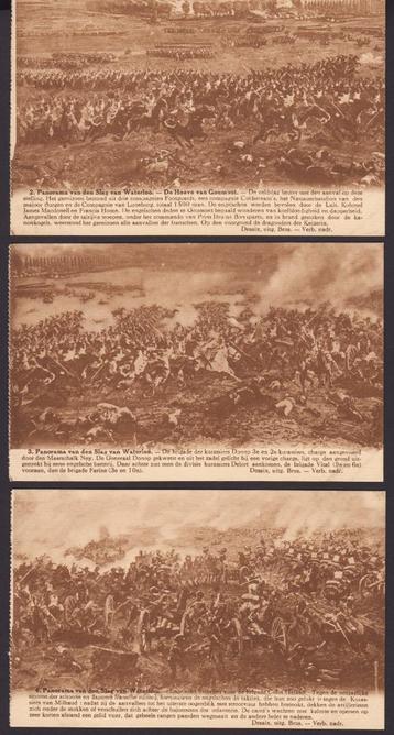 1913 - BELGIË - Panorama van den Slag van Waterloo beschikbaar voor biedingen