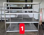 Inox rekken +32484850301, Zakelijke goederen, Ophalen of Verzenden