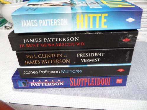 keuze uit 5 boeken james patterson, Livres, Thrillers, Envoi