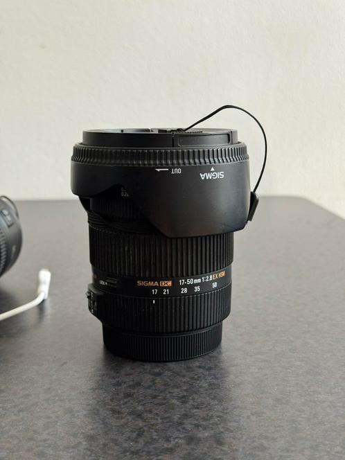 Sigma 17-50 2.8 DC OS HSM, Audio, Tv en Foto, Foto | Lenzen en Objectieven, Zo goed als nieuw, Ophalen of Verzenden