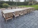 2 Tuin teak tafel (180/240*120 + 240/300*120, Tuin en Terras, Tuintafels, Ophalen, Gebruikt, Rechthoekig, Teakhout