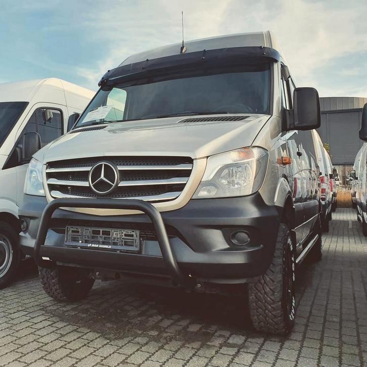 Off-Grid Sprinter Mercedes Camper 4x4, V6motor, Caravans en Kamperen, Mobilhomes, Particulier, tot en met 3, Mercedes-Benz, Mercedes