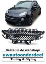 Embleemloze Sport Grill Glans Zwart Voor Opel Adam, Envoi