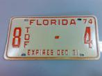 1974 Florida USA - speciale nummerplaat, Ophalen of Verzenden
