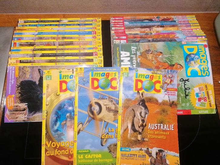 BXL  24 exemplaires de IMAGES DOC pour les enfants, Boeken, Kinderboeken | Jeugd | onder 10 jaar, Zo goed als nieuw, Ophalen of Verzenden