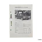 Kluwer | Chrysler 2 Litres Sedan | 1973-1974 | NL, Ophalen of Verzenden
