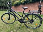 Damesfiets BTwin Hoprider 500 bordeau/bruin, Fietsen en Brommers, Ophalen, Zo goed als nieuw