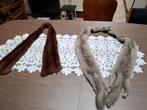 2 nerts bont sjaaltjes, Kleding | Dames, Mutsen, Sjaals en Handschoenen, Ophalen of Verzenden, Gedragen