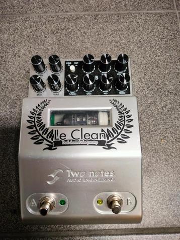 Line 6 Helix Floorboard, Two Notes Le Clean