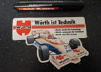 Vintage sticker Wurth Formule 1 team Barclay BMW, Verzamelen, Ophalen of Verzenden, Zo goed als nieuw, Auto of Motor