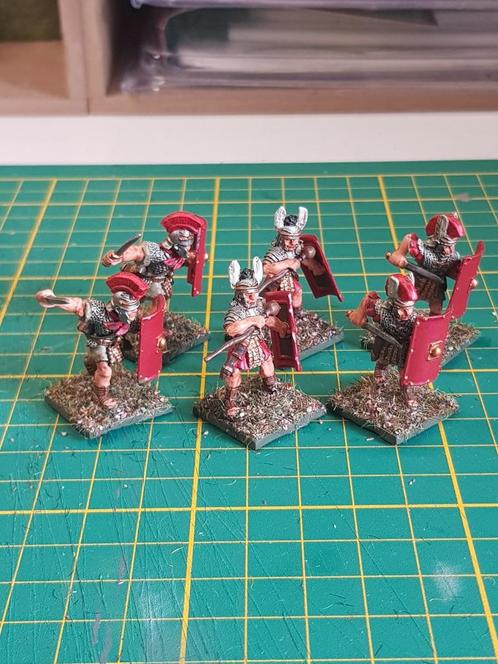 warlord Hail ceasar: early imperial romans, optio's 6 stuks, Hobby en Vrije tijd, Wargaming, Zo goed als nieuw, Historisch, Figuurtje(s)