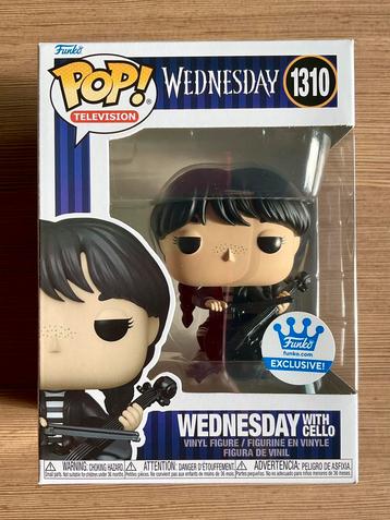 Funko Pop 1310 Wednesday with cello (Exclusif) beschikbaar voor biedingen