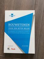 Bouwstenen voor een beter België, Boeken, Verzenden, Zo goed als nieuw