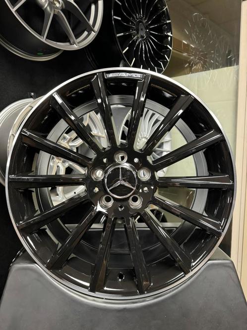 18 inch velgen voor Mercedes AMG look 5x112 A B C CLA KLASSE, Auto-onderdelen, Banden en Velgen, Band(en), 18 inch, Personenwagen