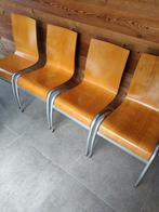 4 keukenstoelen gebruiikt €25, Huis en Inrichting, Ophalen, Gebruikt