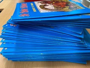 De rode ridder strips (blauw/rood gedrukt) beschikbaar voor biedingen