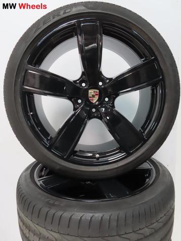 Originele Porsche Cayenne Coupe 22 inch velgen zomerbanden beschikbaar voor biedingen