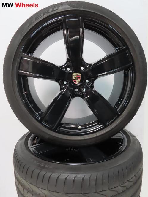 Originele Porsche Cayenne Coupe 22 inch velgen zomerbanden, Auto-onderdelen, Banden en Velgen, Banden en Velgen, Zomerbanden, Overige maten