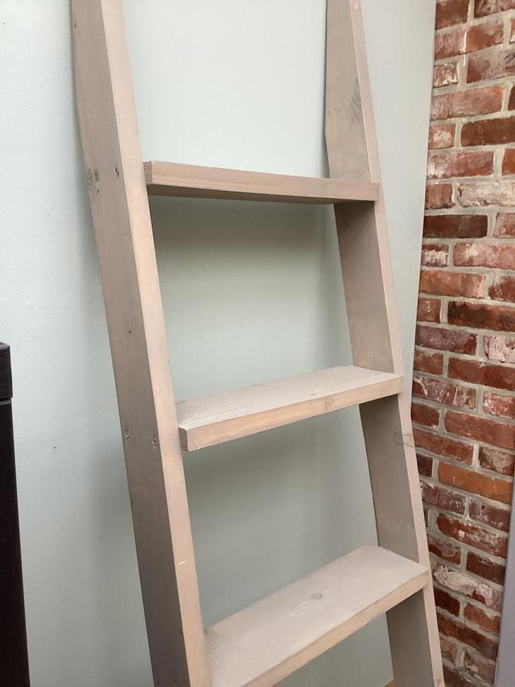 DECORATIEVE  LADDER - LADDERREK / OPBERG - DISPLAY, Huis en Inrichting, Woonaccessoires | Overige, Zo goed als nieuw, Ophalen