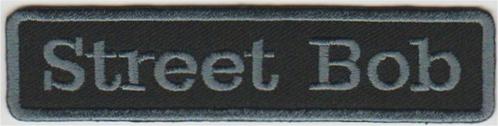 Harley Davidson Street Bob stoffen opstrijk patch embleem #2, Motoren, Accessoires | Overige, Nieuw, Verzenden