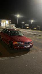 BMW E46 318 I 1998, Auto's, Achterwielaandrijving, Zwart, Leder, Particulier