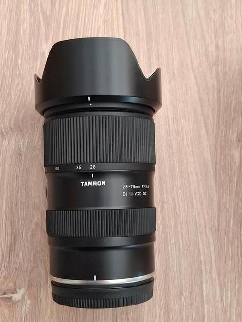 Tamron 28-75mm 2.8 di iii vxd g2 lens voor Nikon Z fx, Audio, Tv en Foto, Foto | Lenzen en Objectieven, Nieuw, Standaardlens, Zoom