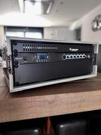 Splinternieuwe Omnitronic EPA-100BT + Nieuwe Flightcase, Ophalen, Zo goed als nieuw